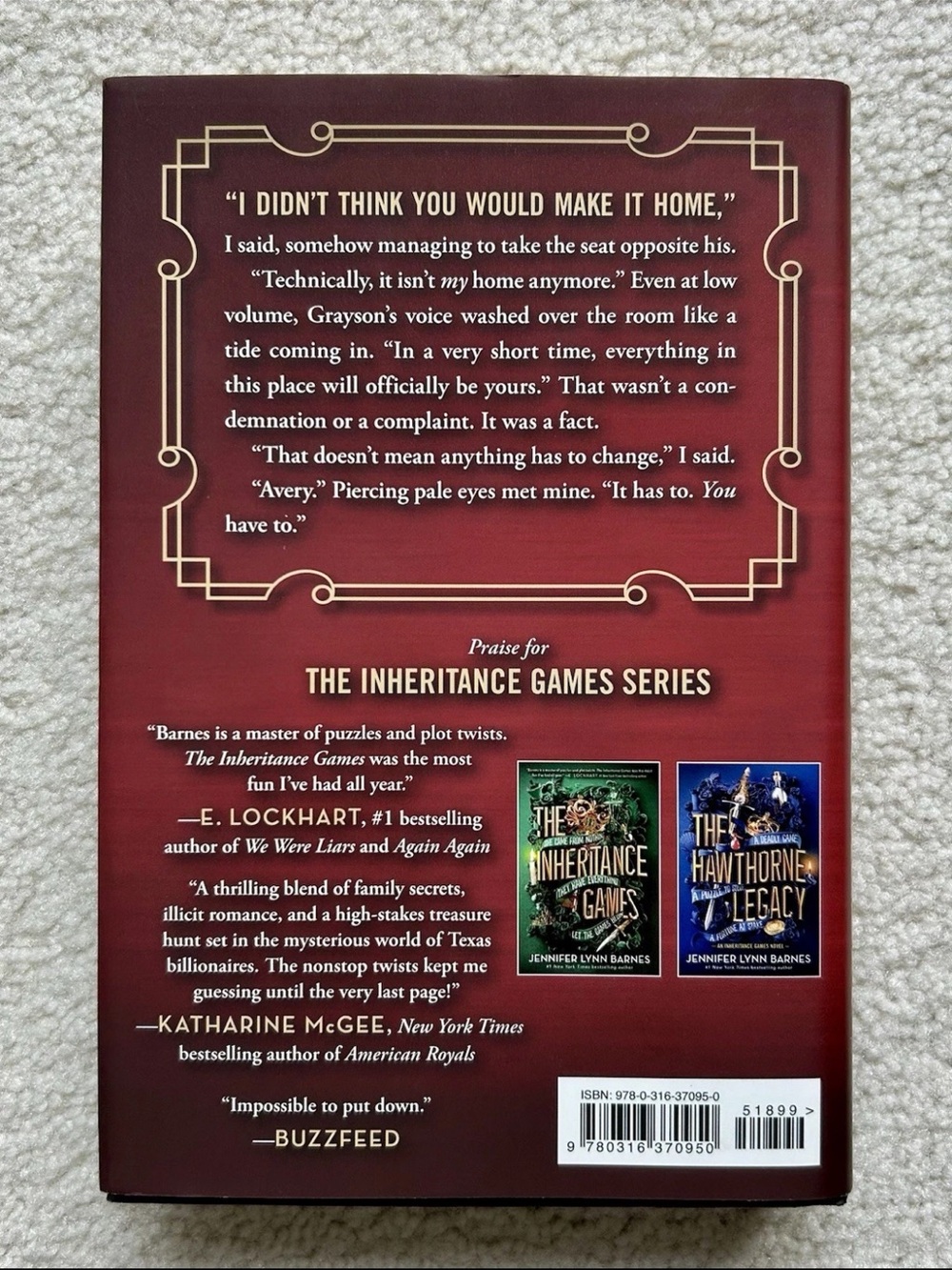 The Inheritance Games - Hardcovers - Picture 13 of 15